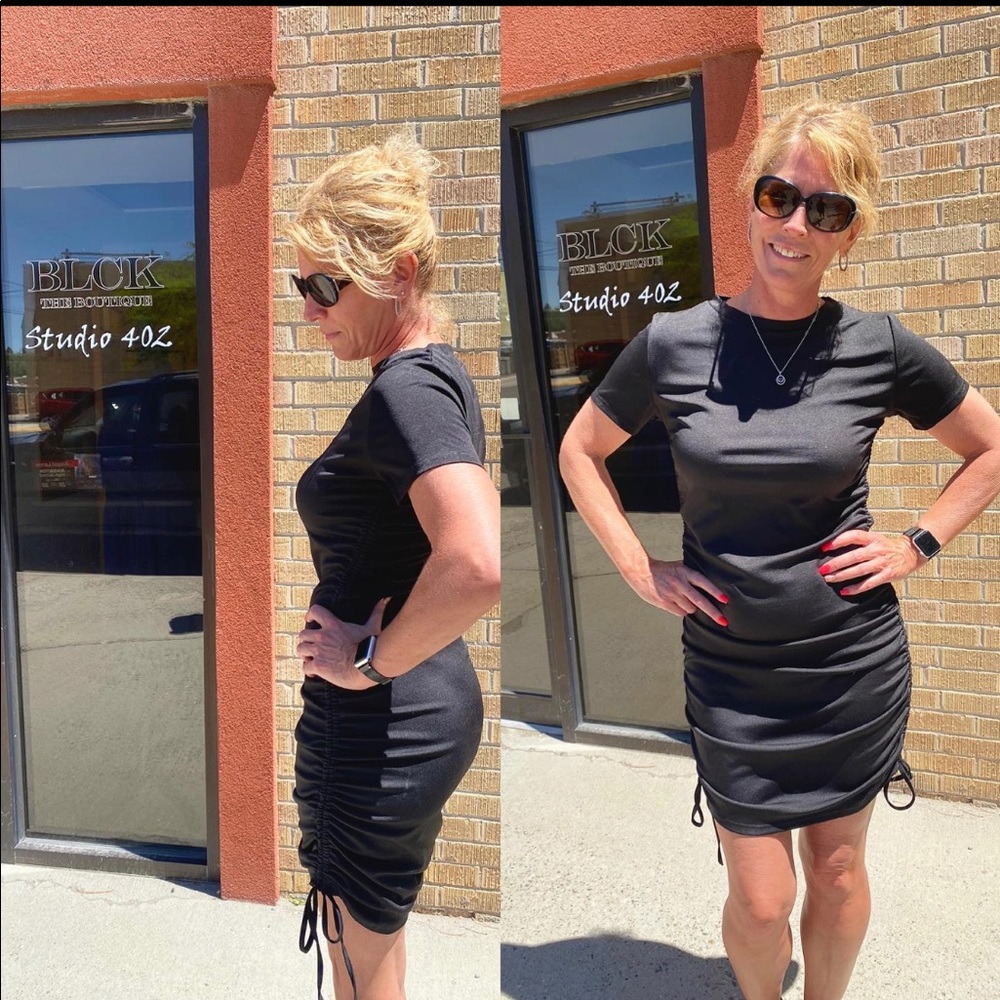 Tie side dress